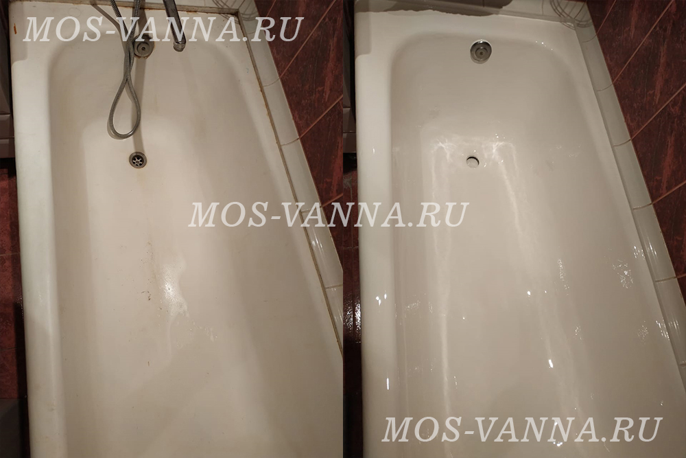 Реставрация ванны в Павловском Посаде